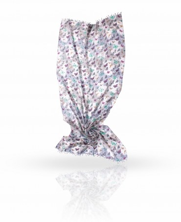 Палантин Женский W-VINTBUTTERFLY/WH